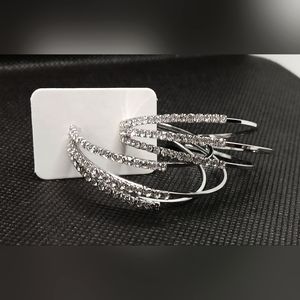 Diamond Hoop Earring